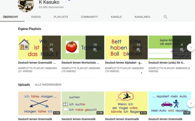 K Kasuko: Videos auf youtube