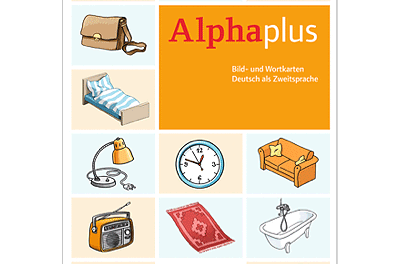 Alpha plus Bild- und Wortkarten